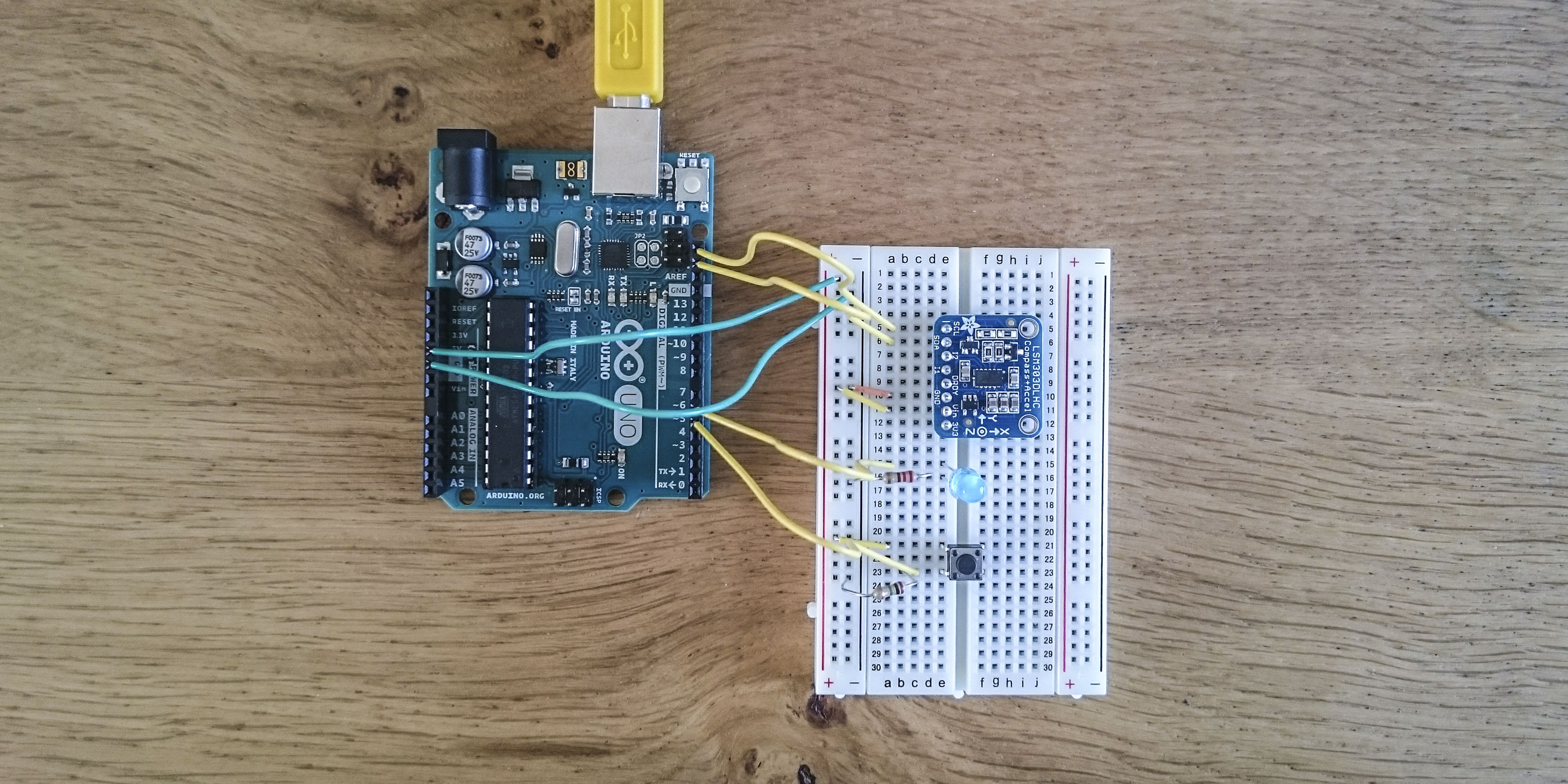 Breadboard mockup