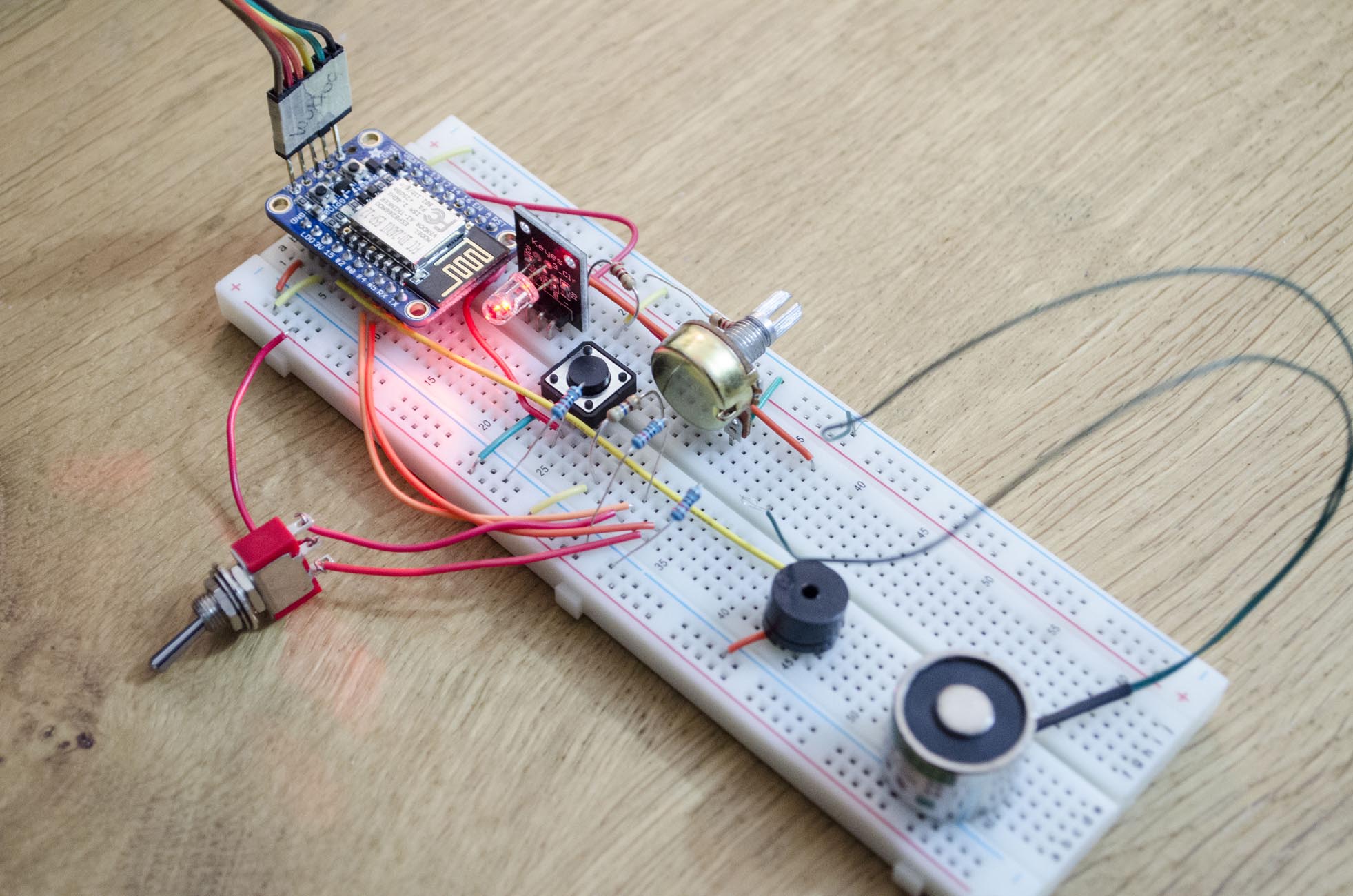 Breadboard mockup